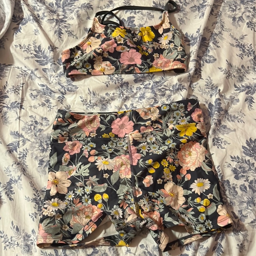 Two piece bathing suit